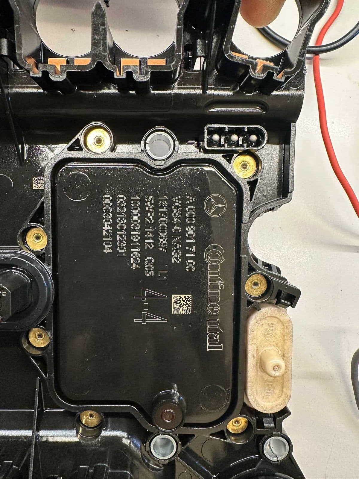 Eticheta unui modul TCU Mercedes VGS4-NAG2, cod A 000 901 71 00